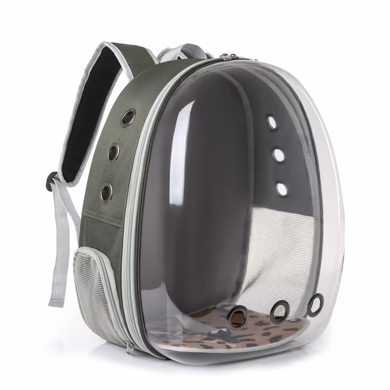 Green Capsule pet bag