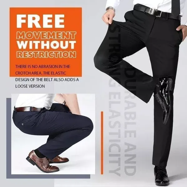 🔥High Stretch Men's Classic Pants-BUY 2 FREE SHIPPING TODAY!